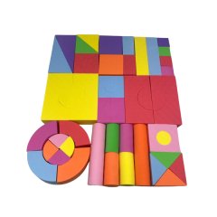 52-Piece Educational EVA Foam Stacking Toys