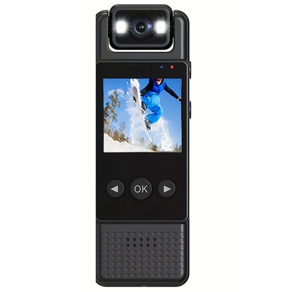 Portable Action Camera for Sports Recording