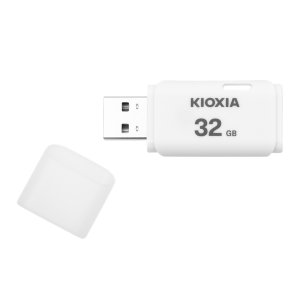 Kioxia , 32gb, 2.0, USB, Works With Windows &amp; Mac, White