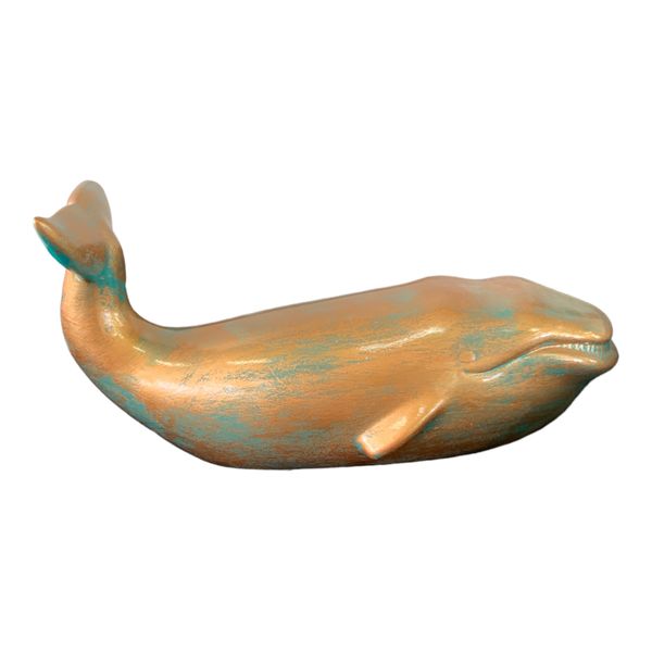 Decor Ornament 30x7cm Whale