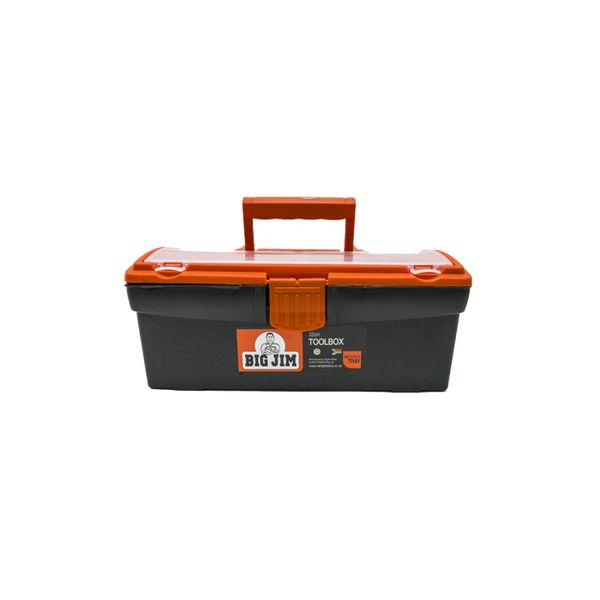 Big Jim - Tool Box - Organiser - Pvc - Black/orange - 2 Pack