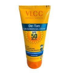 VLCC De-Tan Sunscreen Gel Creme SPF 50 PA+++ (All Skin Types) 100g