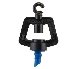 Microjet 10 x 360 Degree Framejet Sprinkler Heads Black and Blue