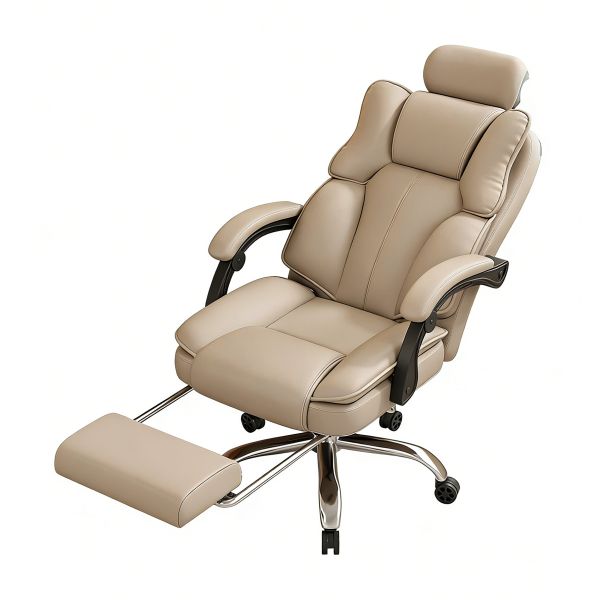 Ergonomic Gaming Chair with Footrest Adjustable Recliner Computer Chair