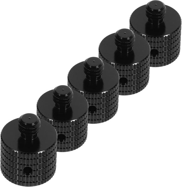 Camera Screw Adapter, 1/4 To 3/8, Compatible With Tripods For Live Streami