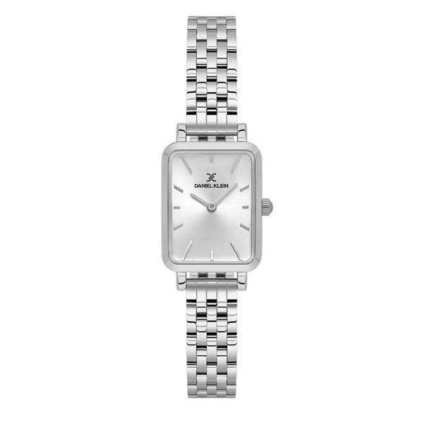 Daniel Klein-Womens Silver Stainless steel Strap Watch-DK113775-1
