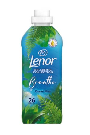 Lenor Fabric Conditioner Breathe Ocean Mist 858ml - 26 Washes