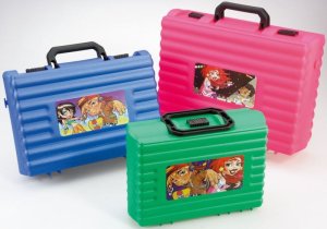 Bantex Casey 2 Classic Utility School Case - Green (Singe Unit)