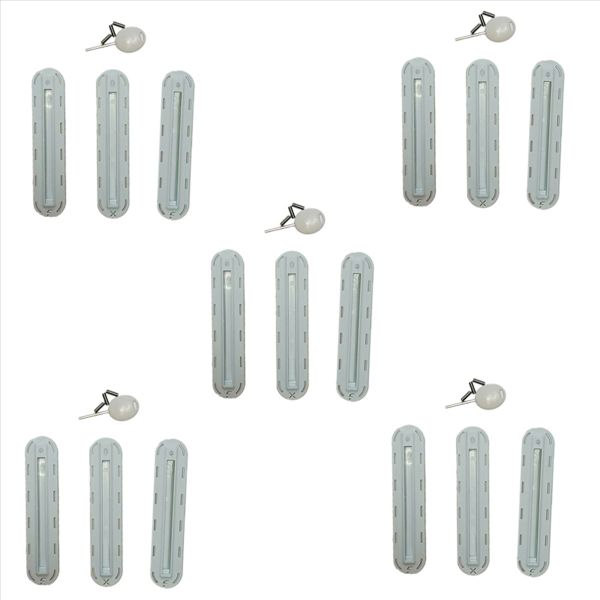 3X For Futures Fins Box Surfboard For Future Fins Plug With Key White