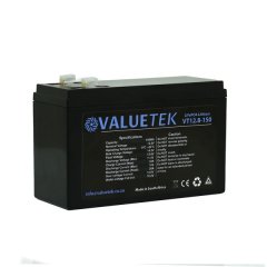 Compact 12V 12Ah Alarm / Gate / CCTV Lithium Battery (12V 7Ah Upgrade)