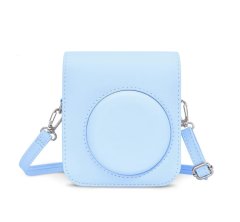 Instax Mini 12 Camera Case Durable, Perfect Fit, With Shoulder Strap, Blue