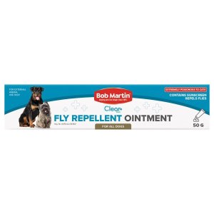 BOB MARTIN Clear+ Fly Repellent Ointment for Dogs 50g