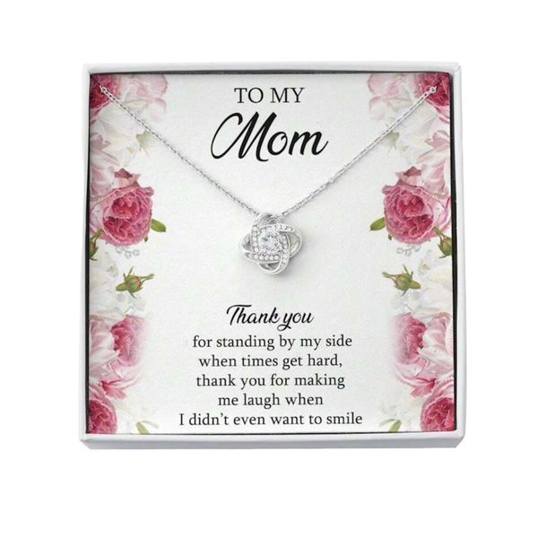 Love Knot Necklace For Women "To My Mom'' Gifts
