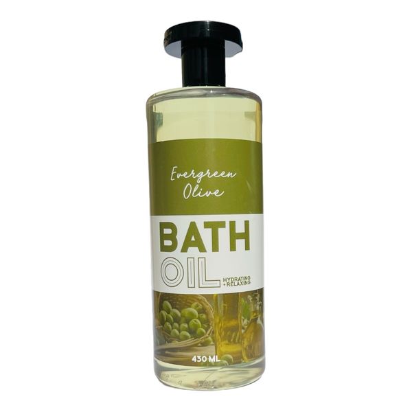 Innovations-Hydrating and Relaxing Bath Oil -Evergreen Olive- 440ml