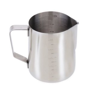 Milk Frothing Pitcher with Volume Scale Stainless Steel