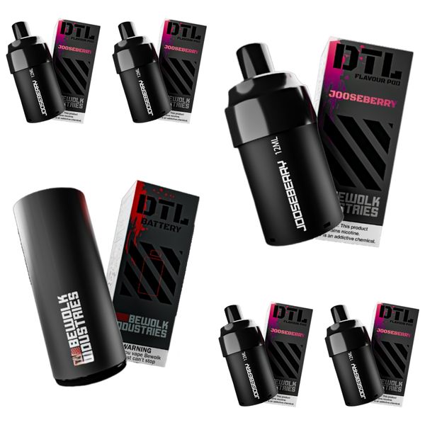 Bewolk DTL 6000 Puffs Disposable Combo - Jooseberry (Pack of 6)