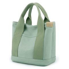 Zippered Storage Portable Handbag Canvas Small Bag