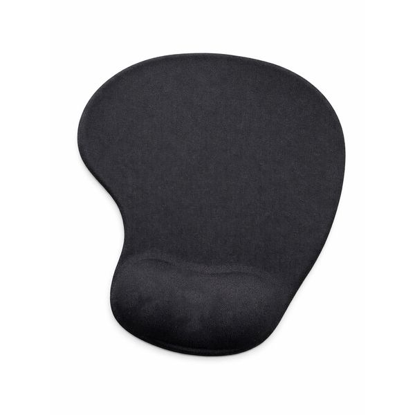 Black Ergonomic Mouse Pad with Wrist Support