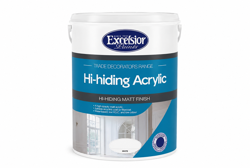 Excelsior 20lt Hi-Hiding White Paint