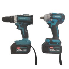Bisutime 68V Lithium electric drill wrench set 2-in-1