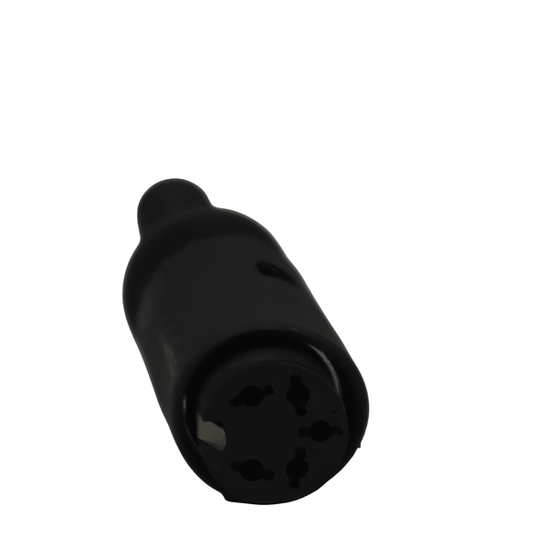 XK51/6 5-Way Shielded Inline DIN Socket 180 Plastic