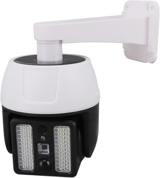 GuardianChamp Cam - SolarPowered Fake Security Camera with Flashing LED