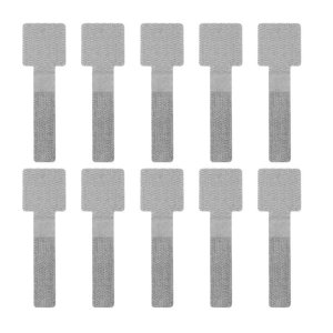 50 PCS Cable Management, Self Adhesive Cable Straps, Hook and Loop