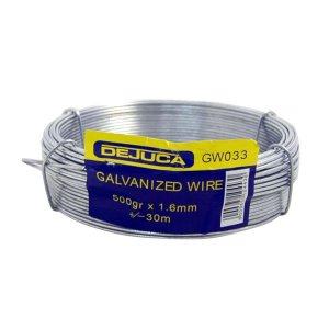 Dejuca - Galvanized Binding Wire - 1.60mm - 500g - 2 Pack