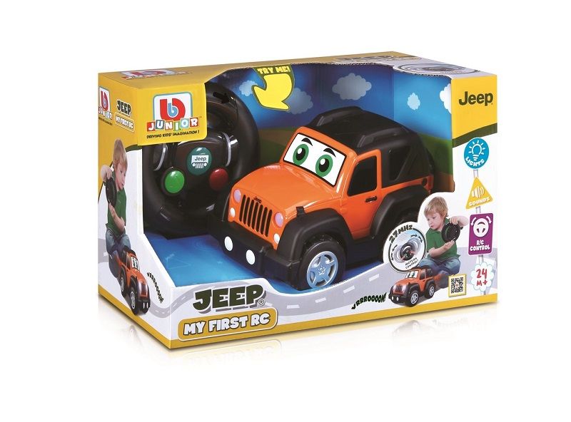 BB Junior My First R/C - Jeep Wrangler - Orange