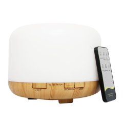 500ml 9 LED - Ultrasonic Aroma Diffuser - Remote control - Woo500Ml