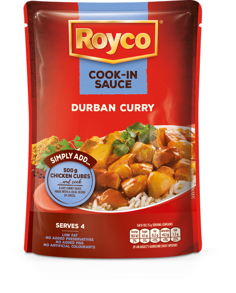 Royco Durban Curry Wet Cook-in-Sauce 415g