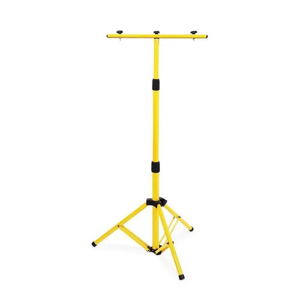 LED Work Light Tripod Stand with Dual Floodlights Adjustable Stand