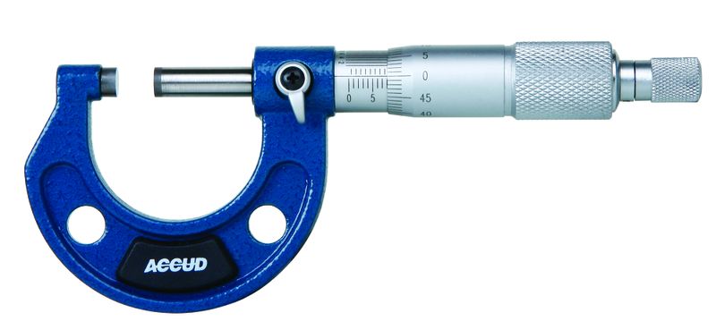 Accud - Outside Micrometer 50-75mm (0.01mm) - 2 Pack
