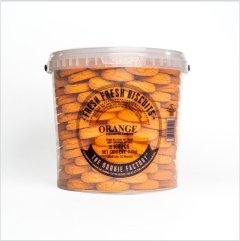 Kookie Factory - Cookies 9L Biscuit Bucket - Orange