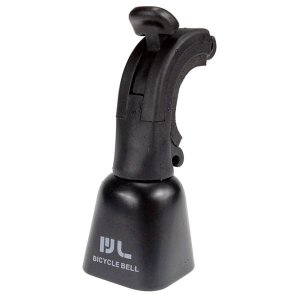 shanmashi Outdoor Bicycle Bell Bike Bull Head Bell Horn Black