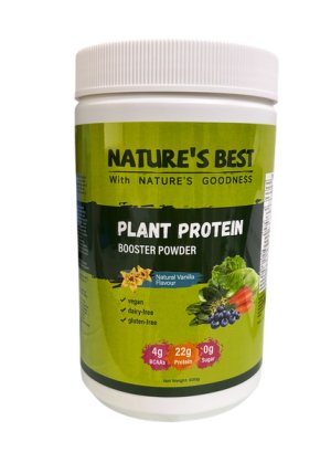 Protein Powder Vegan Sugar-Free Plant Based - 500g