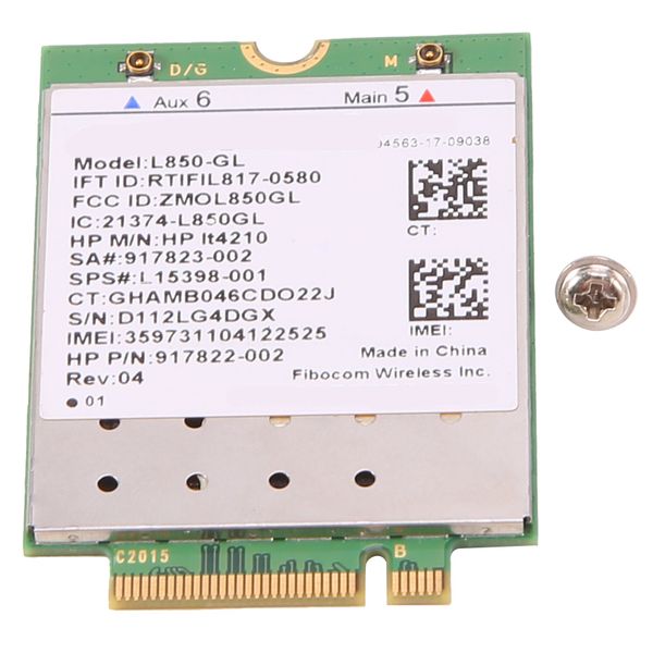 L850- LT4210 FDD-LTE TDD-LTE 4G Card Module ,917823-001
