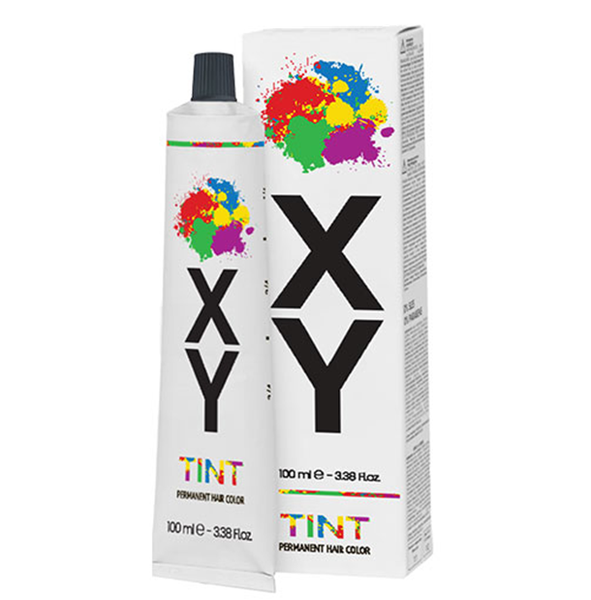 XY Tint - Black 1.0 Permanent Hair Tint 100ml x 2