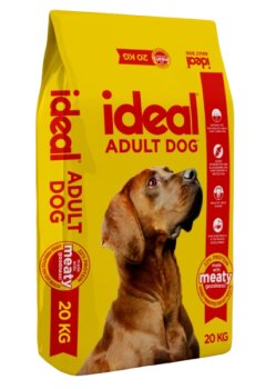 Ideal Adult Dry Dog Food - Made with Meaty Goodness 20kg