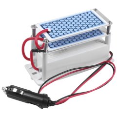 Ozone Generator Car 12V 10G Portable Ceramic Plate Air Purifier