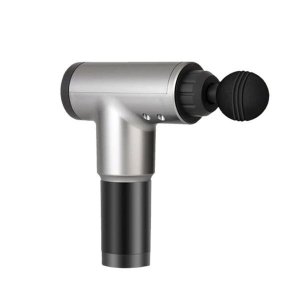 Massage Gun with 4 Changeable Heads - Silver
