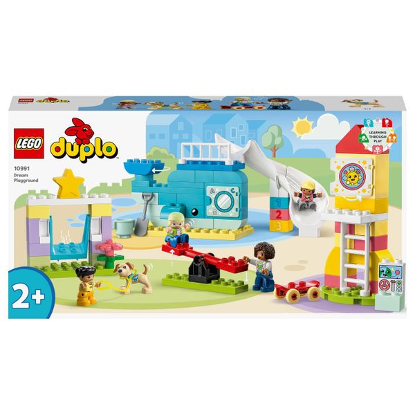 LEGO® DUPLO® Town Dream Playground 10991 Building Toy Set; Educational Toys for Toddlers (75 Pieces)