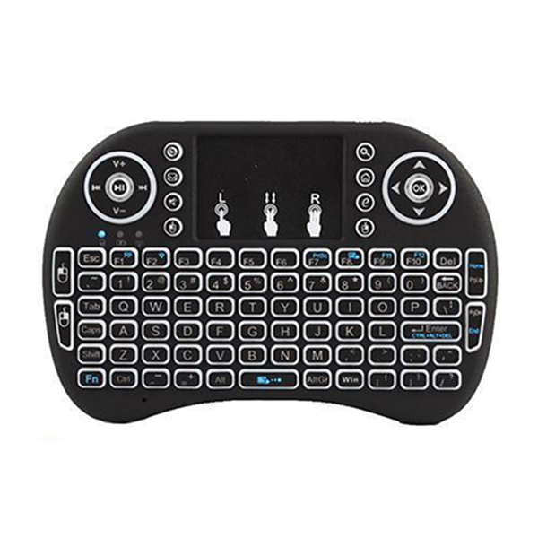 Portable Mini 2.4GHz Wireless Keyboard Touchpad Mouse With Backlight