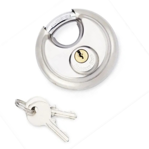Heavy Duty Lock - Stainless Steel Disc Padlock