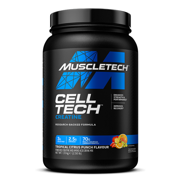 MuscleTech Cell Tech Creatine Tropical Citrus Punch - 1.13kg (EU)