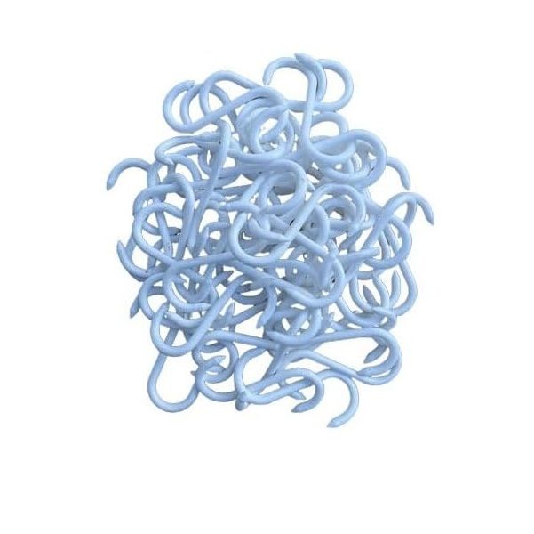 White Biltong Hooks - Pack of 25