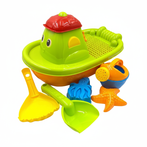 Durable Speed Boat Beach Toy Set for Water Play - Ideal for Kids