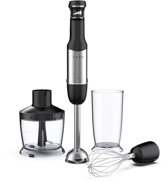 AENO Hand Blender HB2: 1000W, Smooth Speed Control, LED Speed