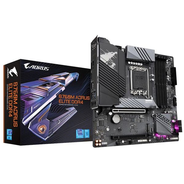 GIGABYTE B760M AORUS ELITE DDR4 GEN5 LGA1700 socket Motherboard