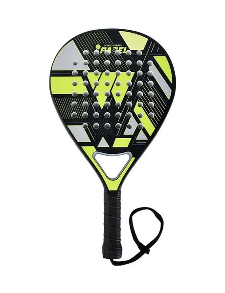Whizz Padel Carbon Fibre Factory Padel Racket Bat - Red